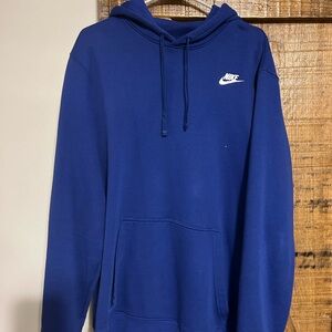 Nike Men's Royal Blue Hoodie